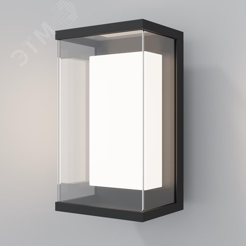 Светильник настенный (бра) Outdoor Baker Street IP 65 LED 10W 3000 K Черный - фото 2