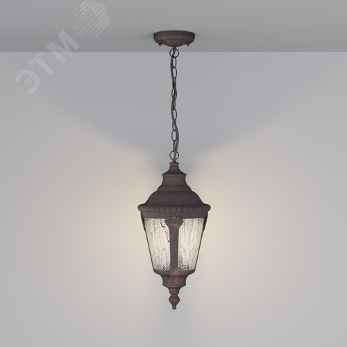 Светильник подвесной Outdoor Goiri IP 44 E27х1х60W Бронза Антик - фото 1