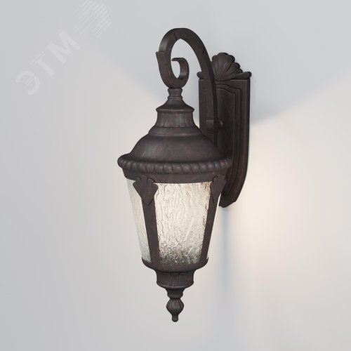 Светильник настенный (бра) Outdoor Goiri IP 44 E27х1х60W Бронза Антик - фото 2