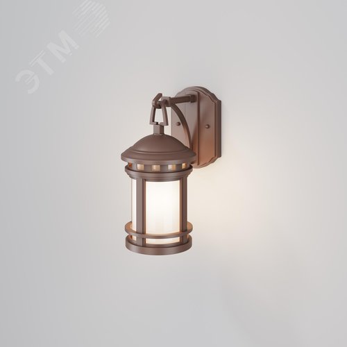 Светильник настенный (бра) Outdoor Salamanca IP 44 E27х1х60W Коричневый - фото 1