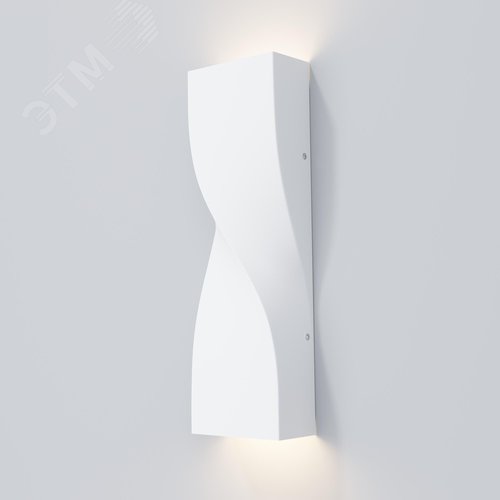 Подсветка архитектурная Outdoor Twist IP 65 LED 11W 3000 K Белый - фото 1