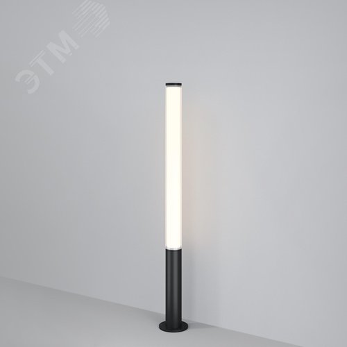 Светильник садово-парковый Outdoor Ginza IP 54 LED 50W 3000 K Черный - фото 2