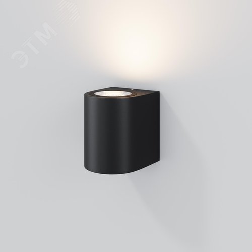 Светильник настенный (бра) Outdoor Slat IP 54 GU10х1х10W Черный - фото 2