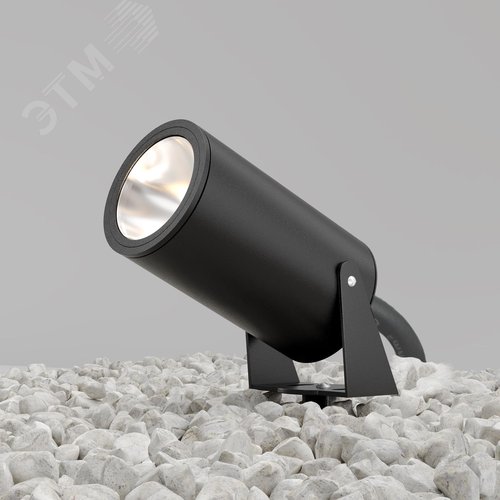 Светильник ландшафтный Outdoor Bern IP 65 LED 30W 3000 K Графит - фото 2