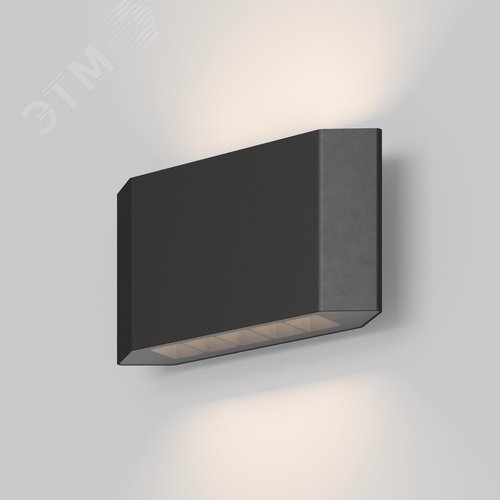 Подсветка архитектурная Outdoor Pull IP 54 LED 8W 3000 K Графит - фото 2