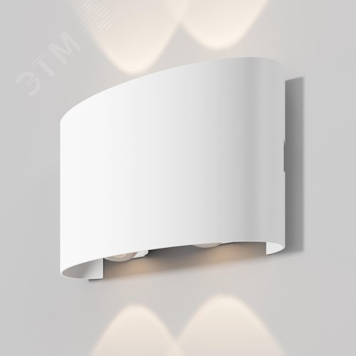 Подсветка архитектурная Outdoor Strato IP 54 LED 4W 3000 K Белый - фото 2