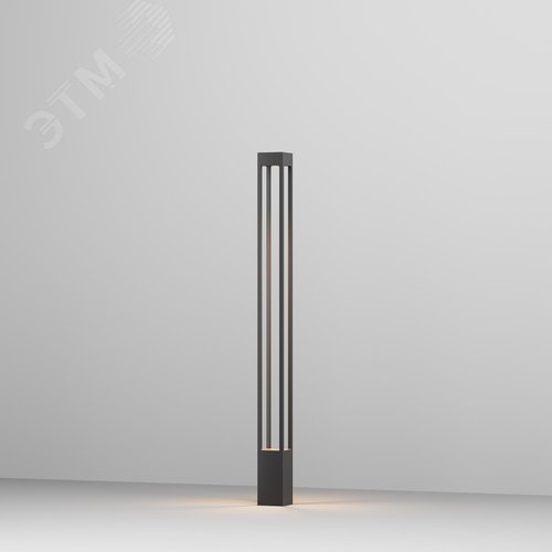 Светильник садово-парковый Outdoor Elbe IP 65 LED 20W 3000 K Графит - фото 2