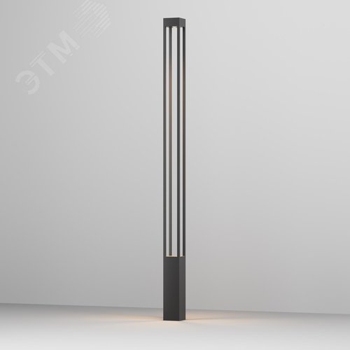 Светильник садово-парковый Outdoor Elbe IP 65 LED 25W 3000 K Графит - фото 1