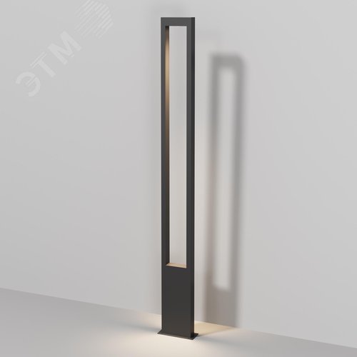 Светильник садово-парковый Outdoor Bonn IP 65 LED 25W 3000 K Графит - фото 2