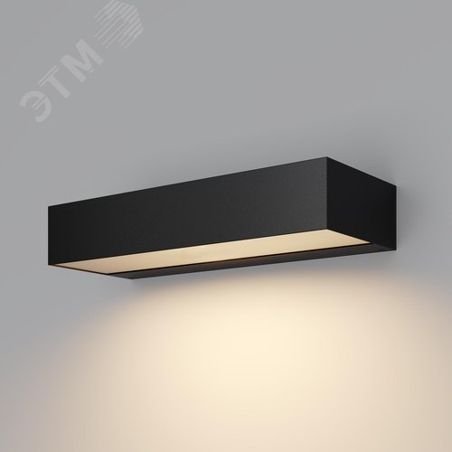 Светильник настенный (бра) Outdoor Lot IP 65 LED 10W 3000 K Графит - фото 2