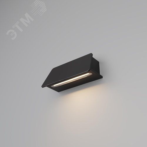 Светильник настенный (бра) Outdoor Trupp IP 54 LED 6W 3000 K Графит - фото 2