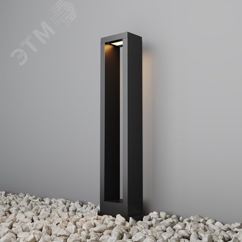Светильник ландшафтный Outdoor Goll IP 65 LED 10W 3000 K Графит - фото 2