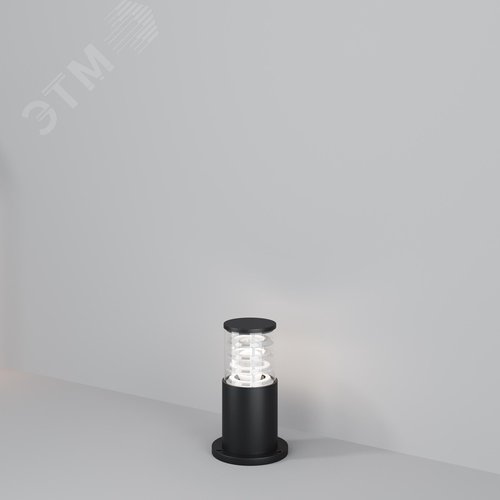 Светильник ландшафтный Outdoor Bronx IP 54 E27х1х60W Черный - фото 2