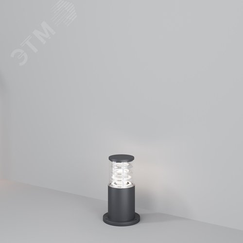 Светильник ландшафтный Outdoor Bronx IP 54 E27х1х60W Серый - фото 2