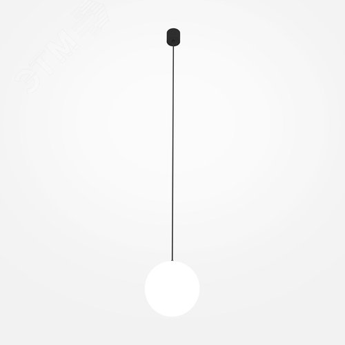 Светильник подвесной Luna LED 5W Черно-белый - фото 1