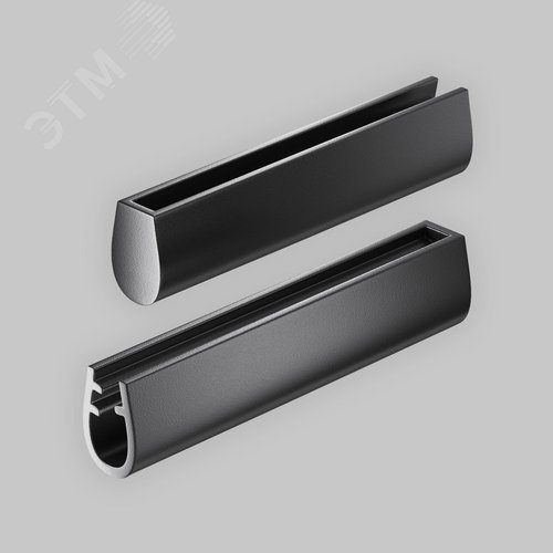 Заглушка Parity черная, 2 шт в упаковке - фото 2