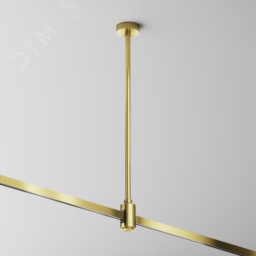 Крепление потолочное Medium одинарное 360мм Flarity латунь - фото 2