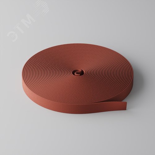 Лента токопроводящая текстильная 5 м Parity красная - фото 2