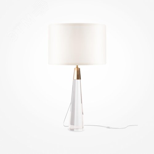 Светильник настольный Bianco E27х1х60W Латунь - фото 2