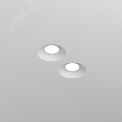 Светильник встраиваемый в наятяжной потолок ПВХ Интро 2.0/Intro 2.0, 1*GU10, 9 Вт - фото 6