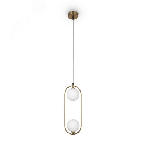 Изображение товара Светильник подвесной Ring G9х2х25W Латунь (шт)