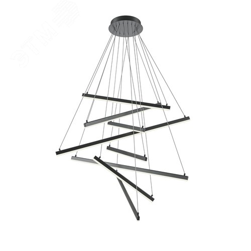 Светильник подвесной Line LED 90W Черный - фото 1