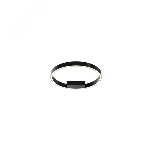 Светильник потолочный Rim LED 24W Черный - фото 1