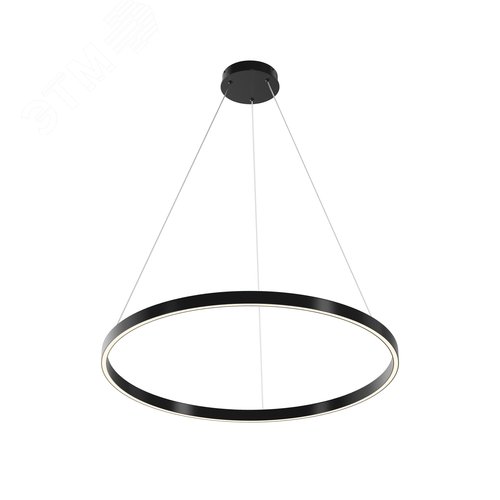 Светильник подвесной Rim LED 51W Черный - фото 1
