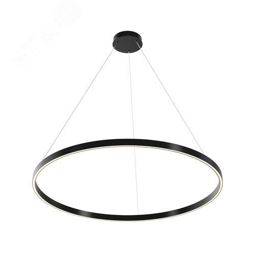 Светильник подвесной Rim LED 60W Черный - фото 1