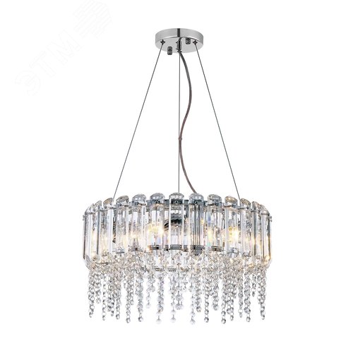 Светильник подвесной Hail E14х6х40W Хром - фото 1