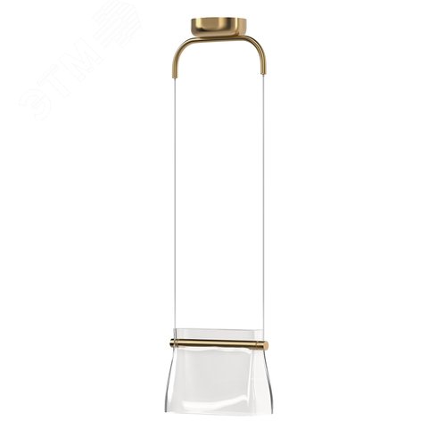 Светильник подвесной Cabaret LED 8W Латунь - фото 1