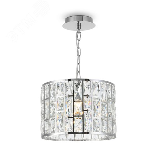 Люстра Gelid E27х1х60W Хром - фото 1
