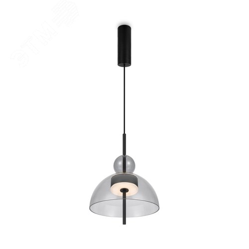 Светильник подвесной Bangkok LED 12W Черный - фото 1