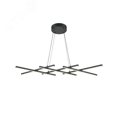 Светильник подвесной Halo LED 40W Черный - фото 1