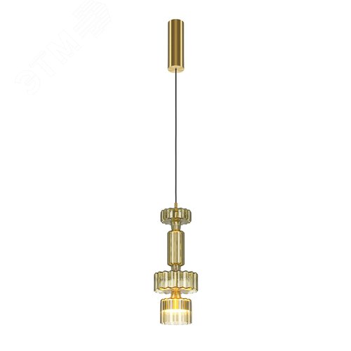 Светильник подвесной Level LED 12W Латунь - фото 1