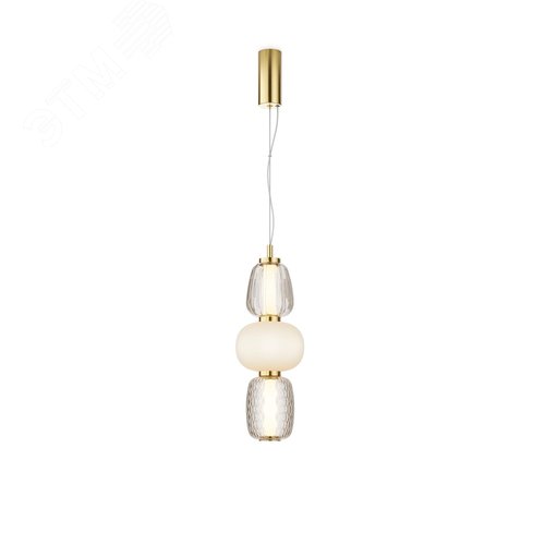 Светильник подвесной Pattern LED 28W Золото - фото 1