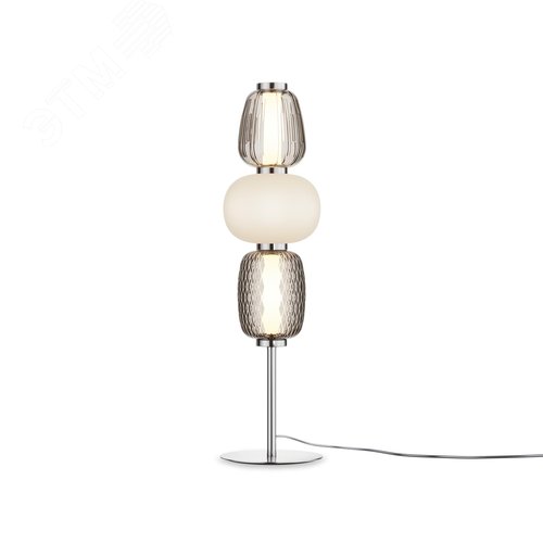 Изображение товара Светильник настольный Pattern LED 28W Хром (шт)