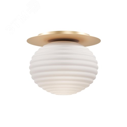 Светильник потолочный Reels E27х1 Золото - фото 1