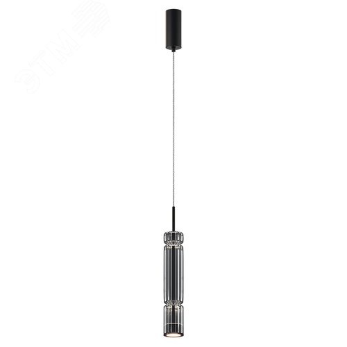 Светильник подвесной Ordo LED 8W Черный - фото 1