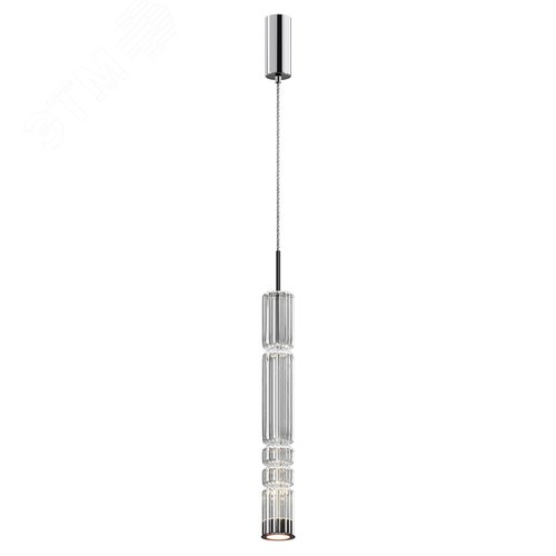 Светильник подвесной Ordo LED 8W Хром - фото 1