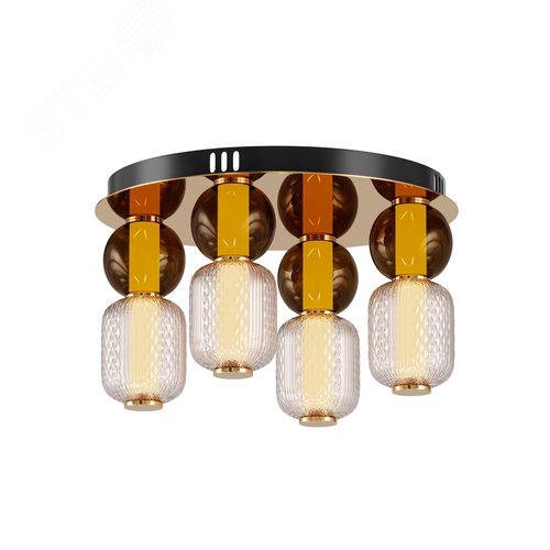 Светильник потолочный Drop LED 60W Золото - фото 1