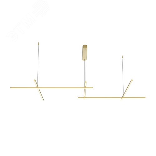 Светильник подвесной Radiance LED 80W Золото - фото 1