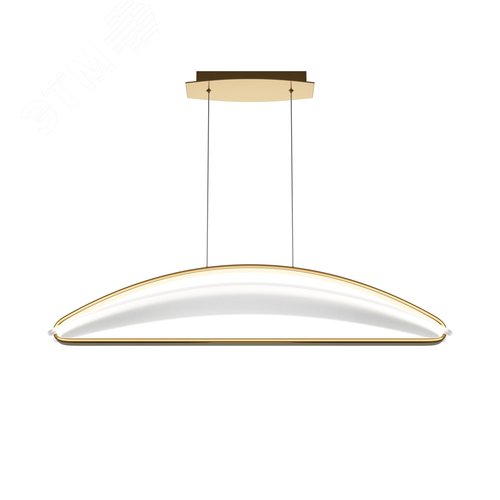 Светильник подвесной Breeze LED 34W Латунь - фото 1