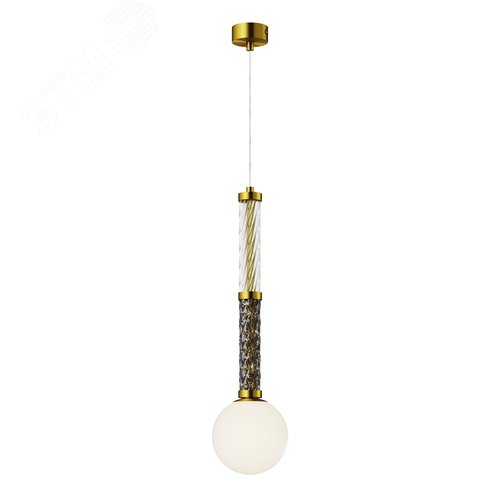 Светильник подвесной Teatro G9х1х28W Латунь - фото 1