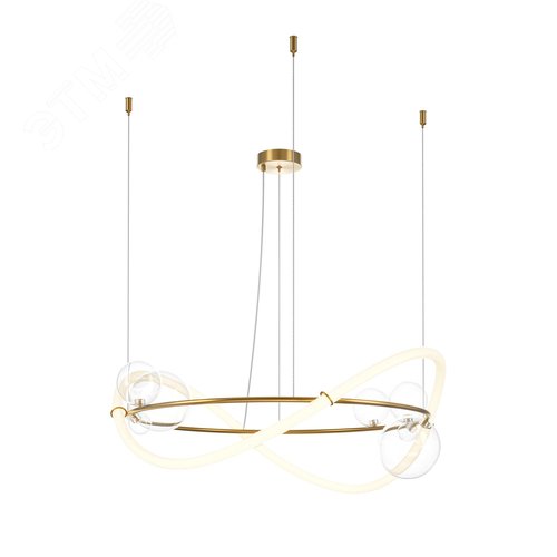 Светильник подвесной Oasis LED 53W Латунь - фото 1