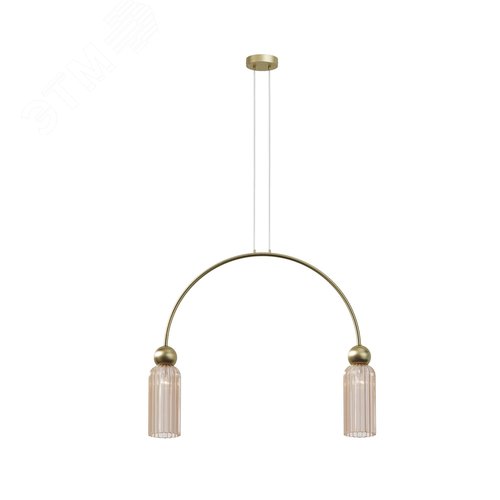 Светильник подвесной Antic E14х2х40W Золото - фото 1