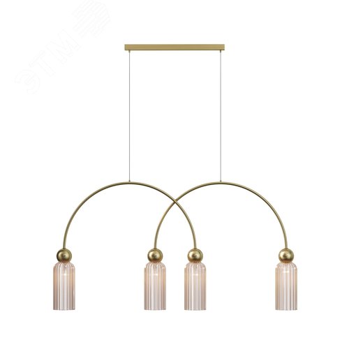 Светильник подвесной Antic E14х4х40W Золото - фото 1