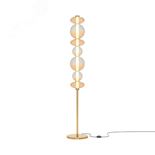 Изображение товара Светильник напольный (торшер) Futuro LED 40W Латунь (шт)
