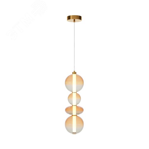 Светильник подвесной Futuro LED 36W Латунь - фото 1