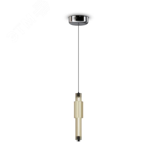 Светильник подвесной Verticale LED 8W Хром - фото 2